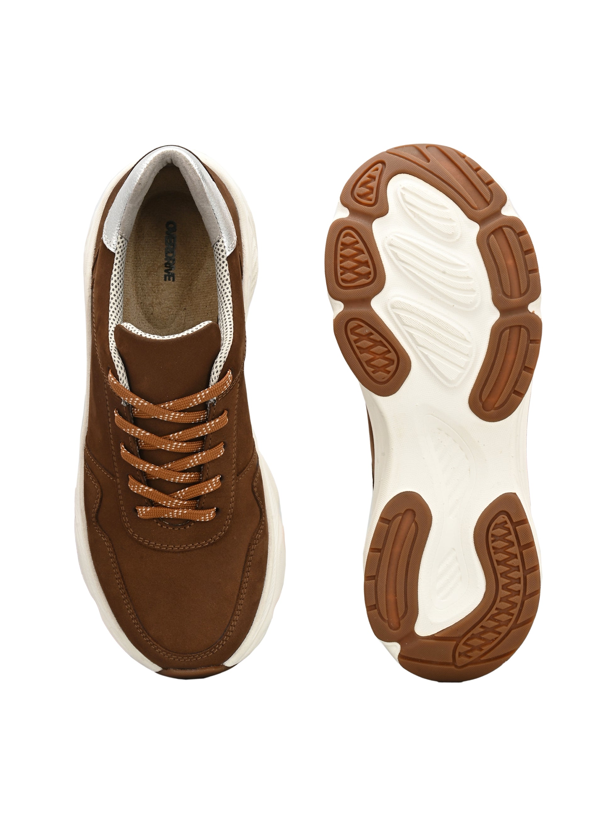Rust Rover – Coffee Suede Comfort Sneakers