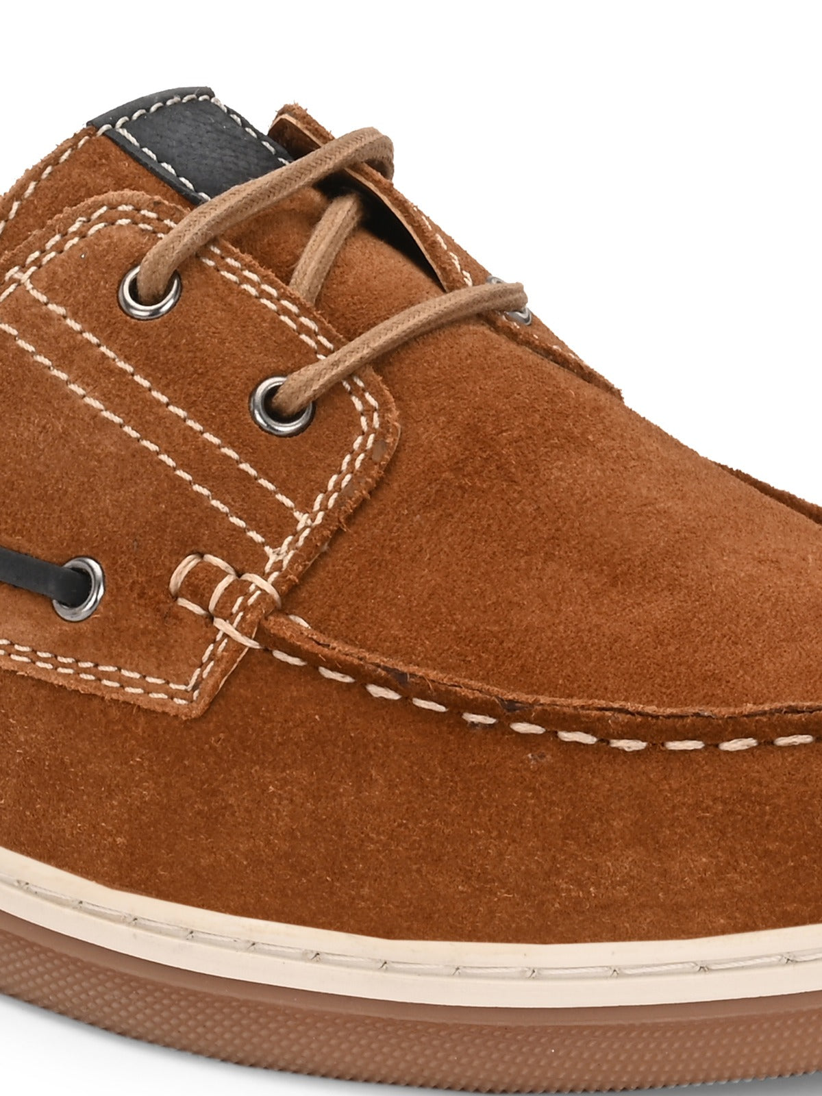Drift Tan Suede Boat Shoes