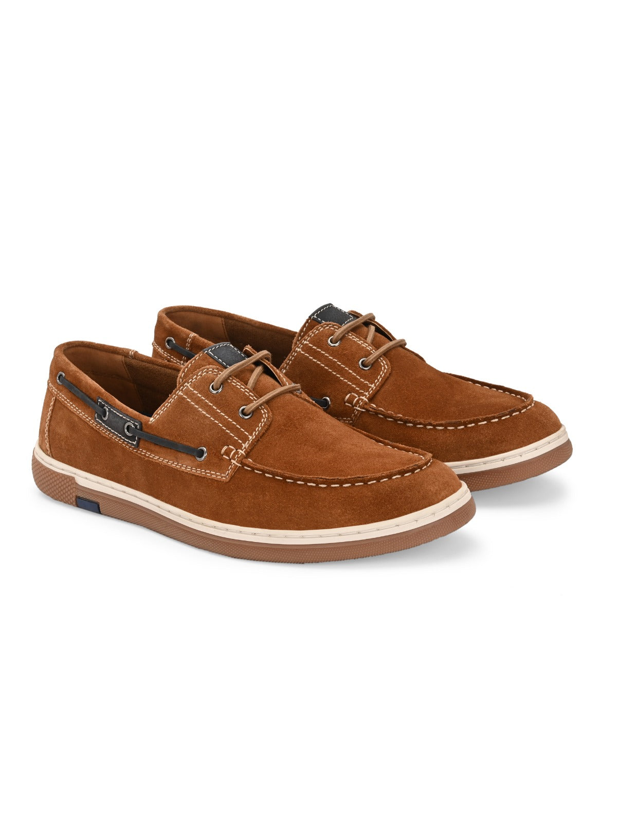 Drift Tan Suede Boat Shoes