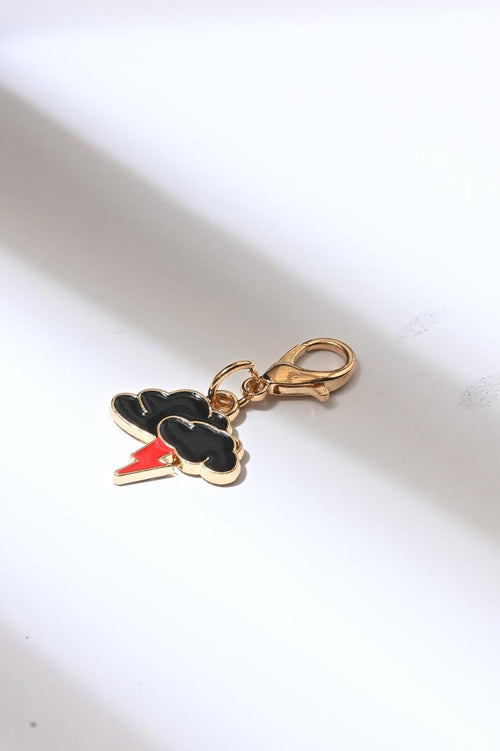 Storm Heart Charm