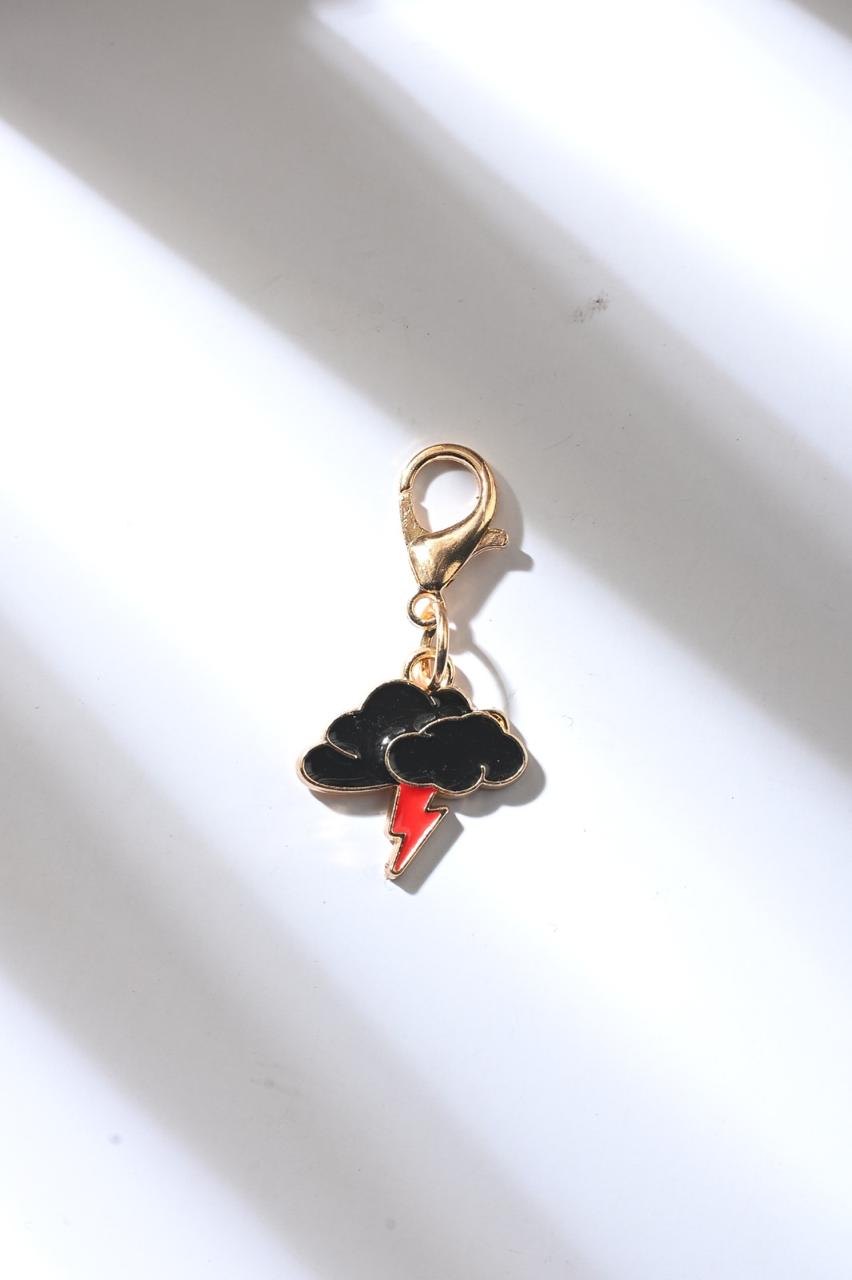 Storm Heart Charm