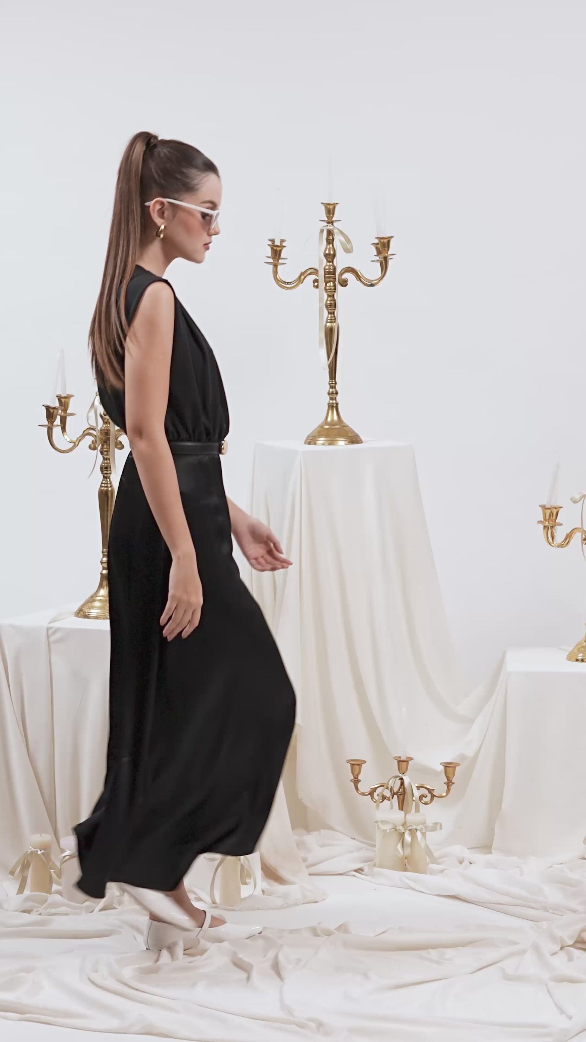 White Color Patent Mary Janes Pointed Toe Flats