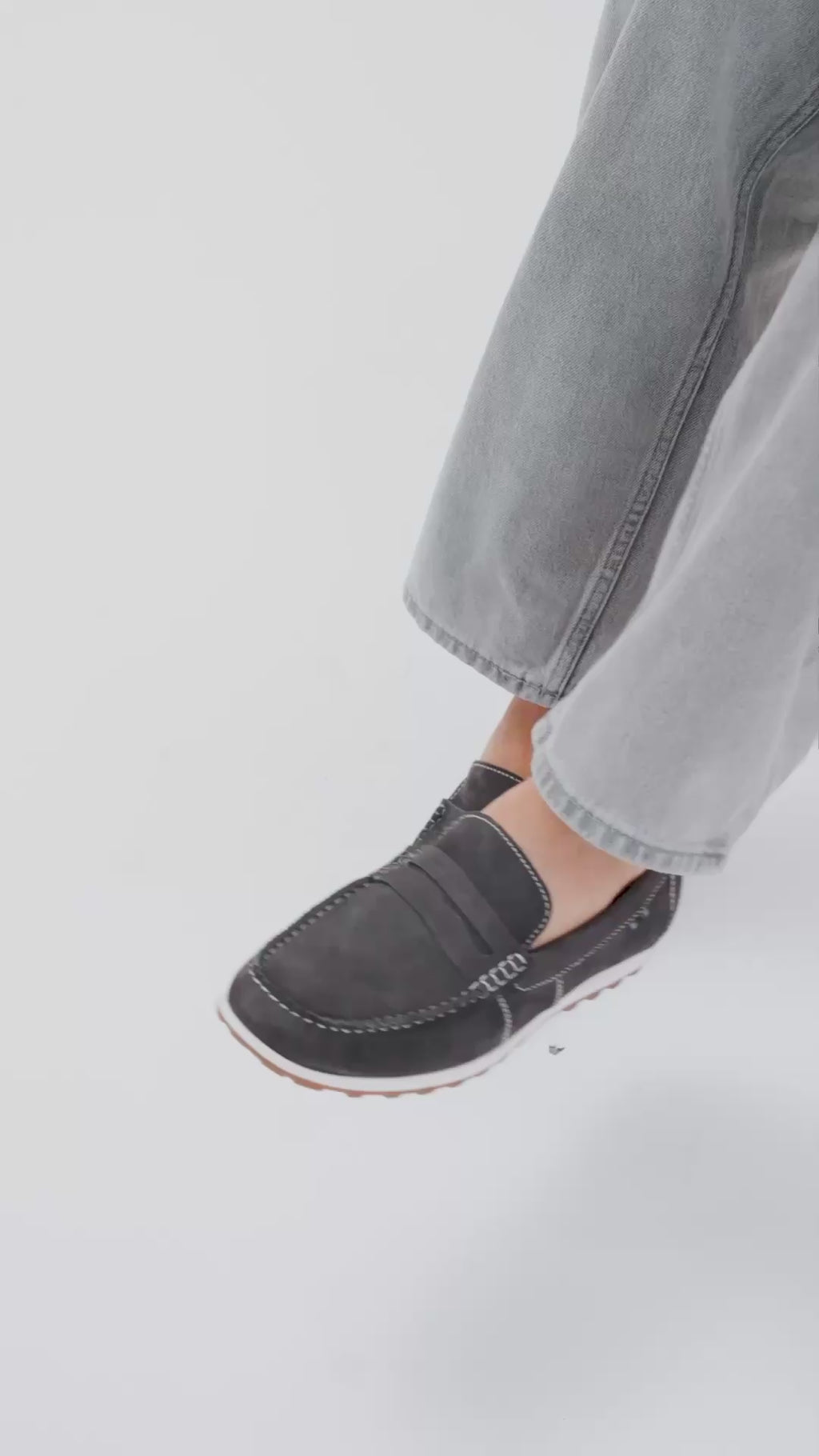 Hercules Grey Loafers