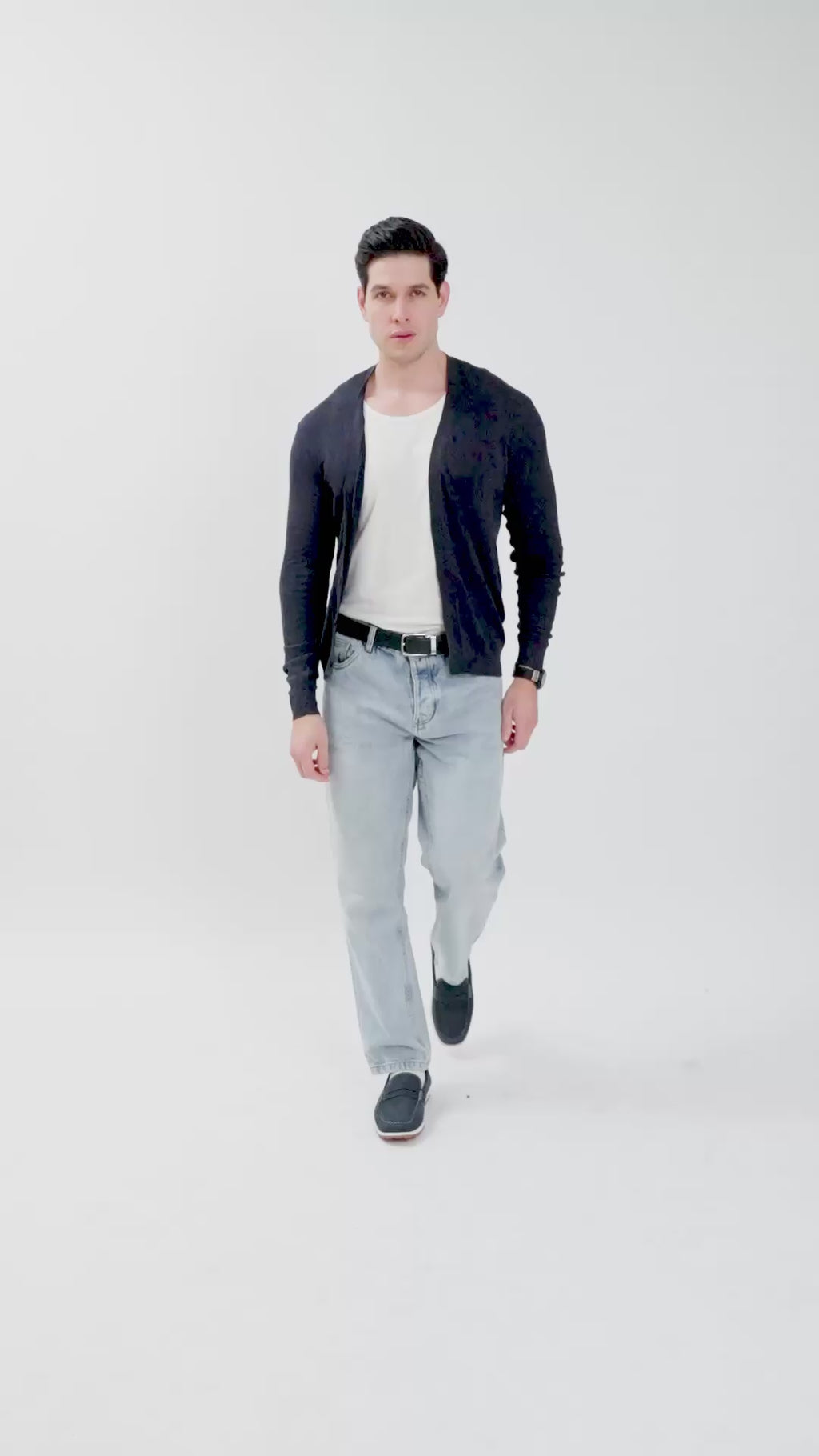 Hercules Blue Loafers