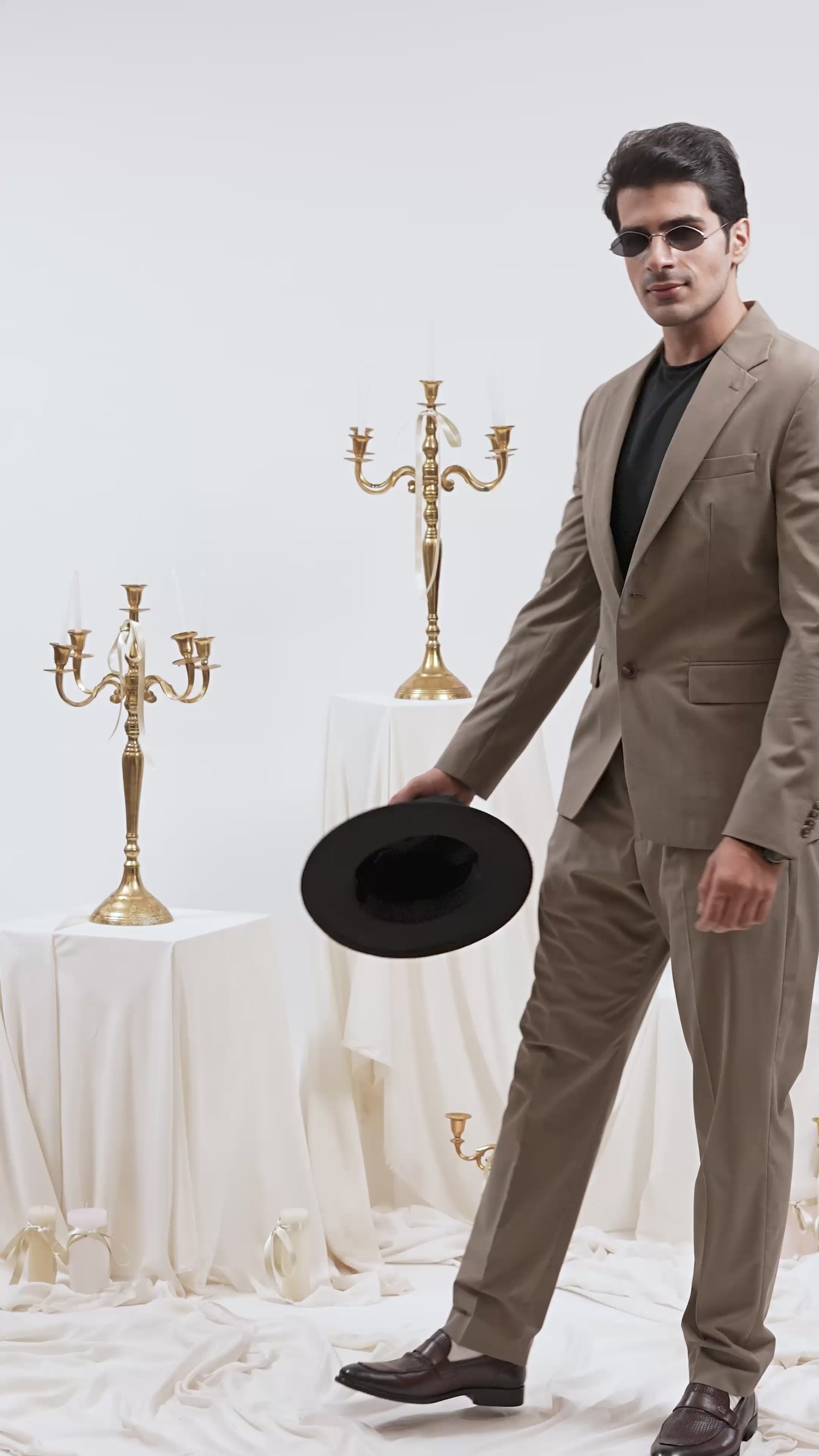 Regal Reflection Loafers – Walnut Woven Leather