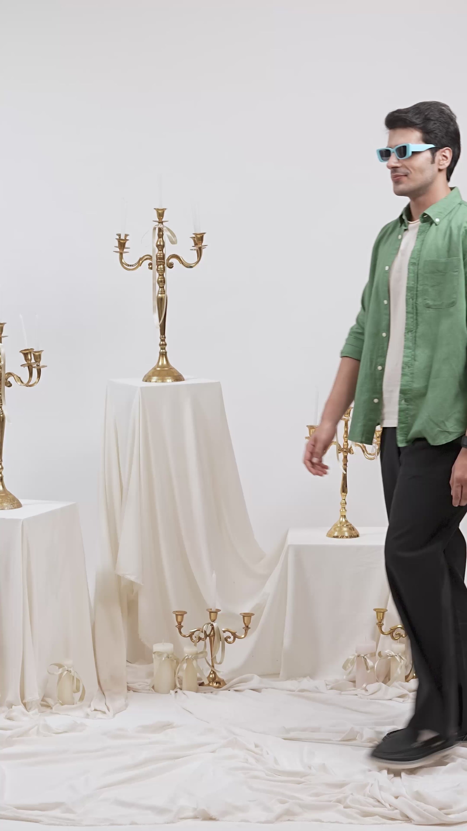 Noir Drift Loafers – Black with Contrast Stitch