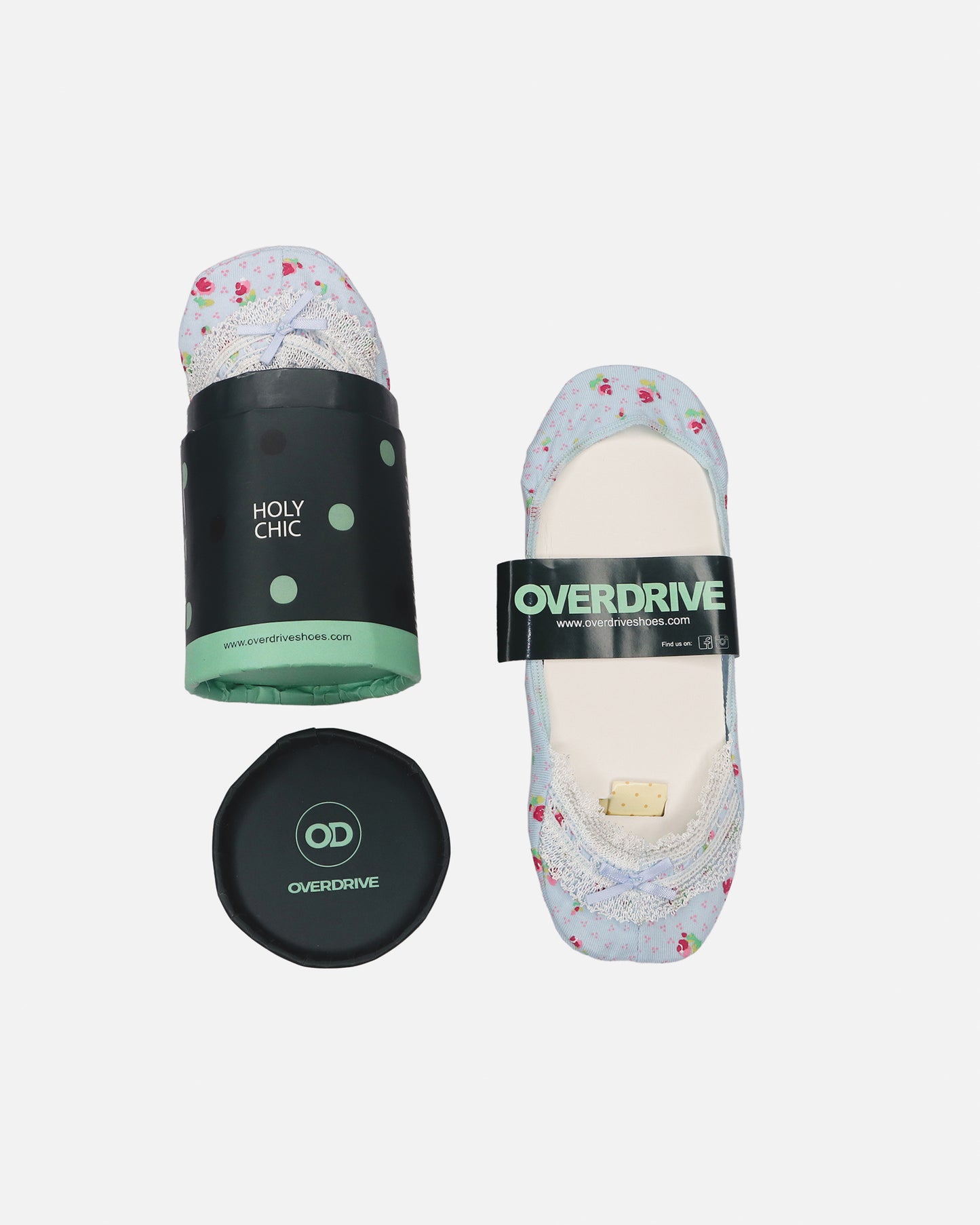 Shabby Chic No Show Socks