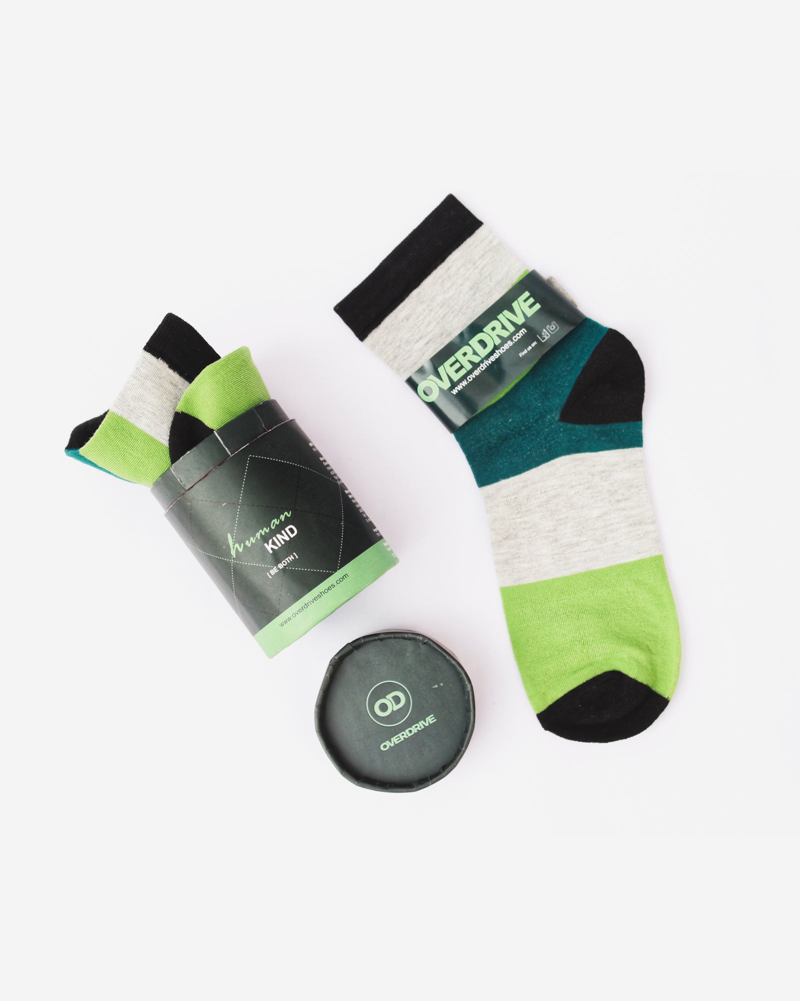 Men's Lime-Guac Breathable Cotton Socks