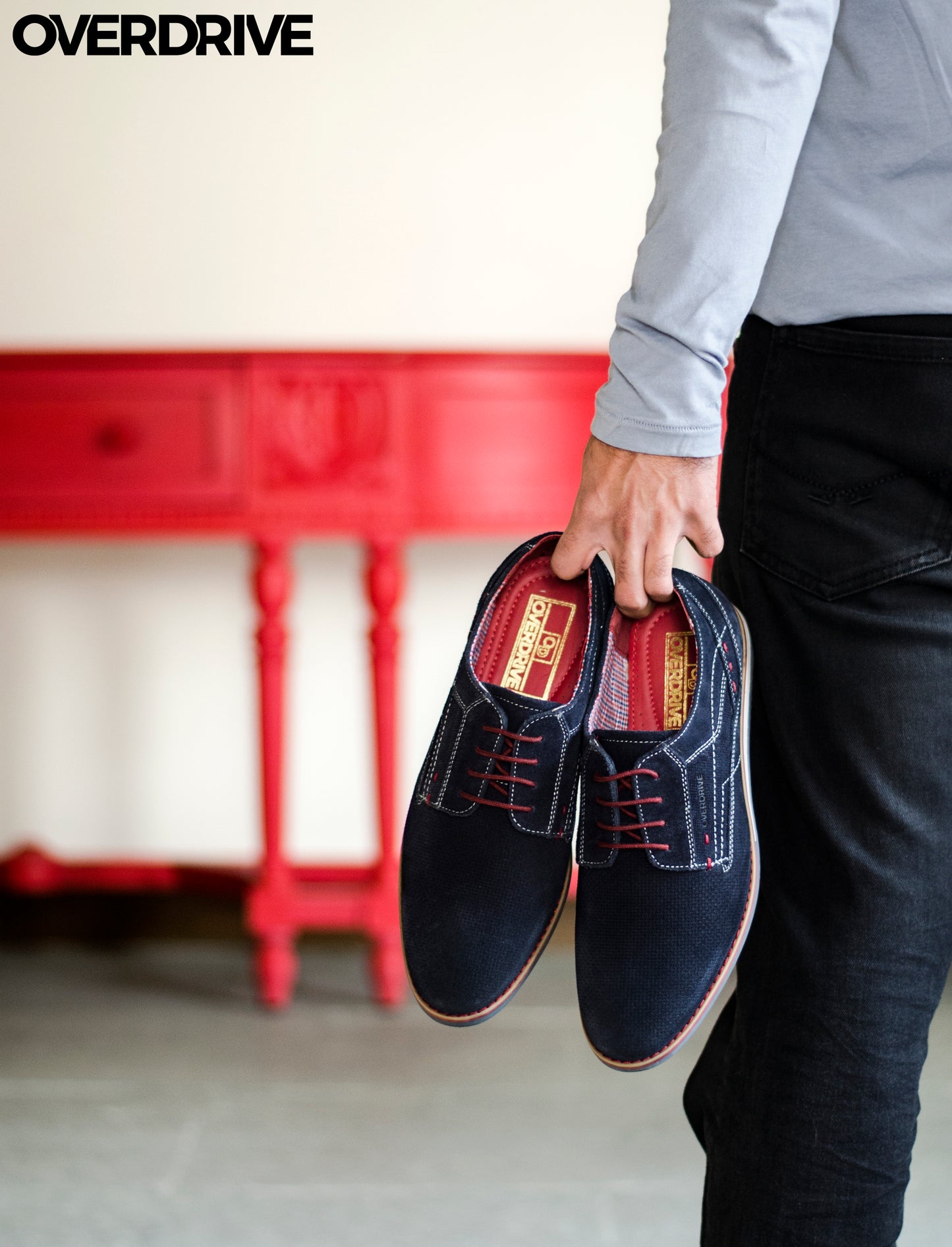 Avions Blue Casual Lace Up Shoe