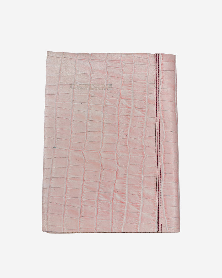 Salmon Pink Leather Diary