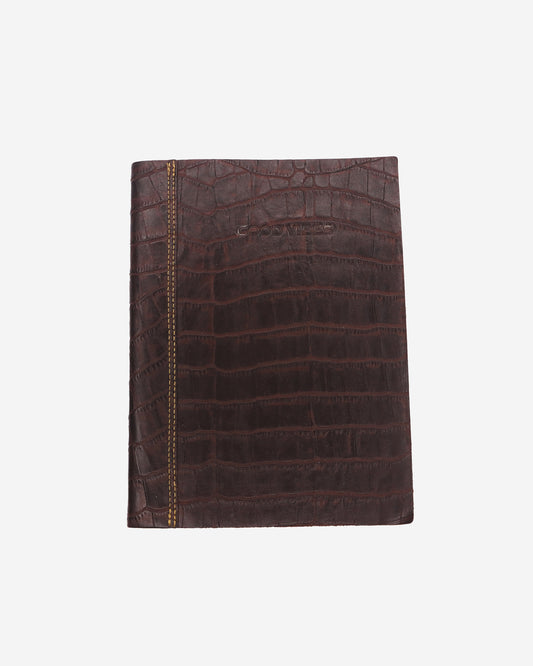 Reddish Brown Leather Diary