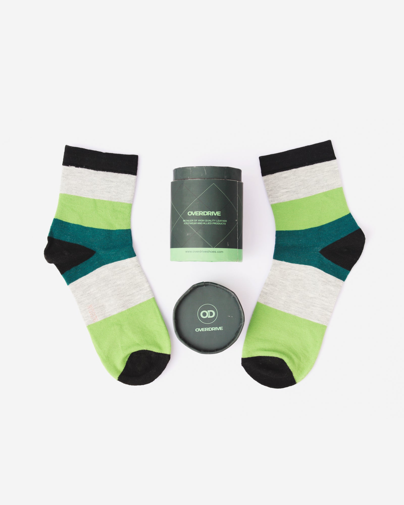 Men's Lime-Guac Breathable Cotton Socks