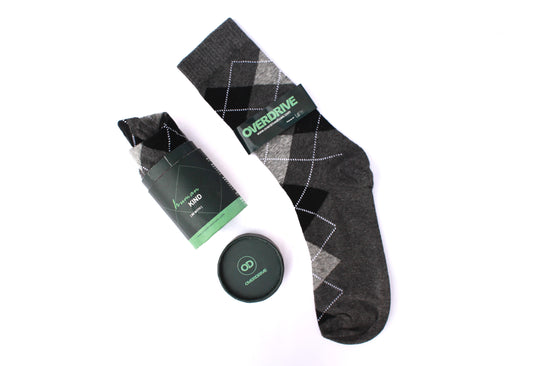 Men's Cement Human Kind Breathable Cotton socks