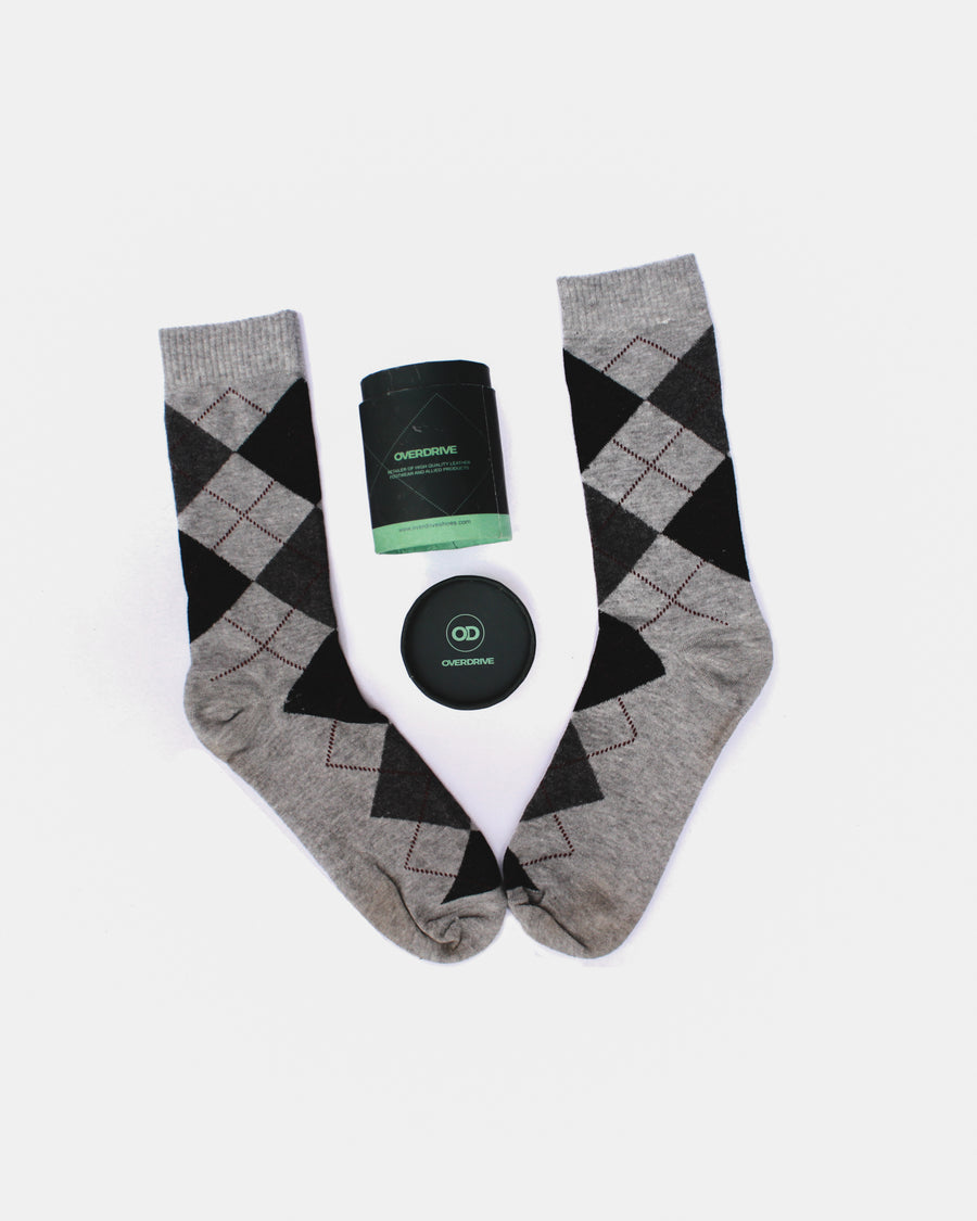 Men's Bagpiper Human Kind Breathable Cotton Socks
