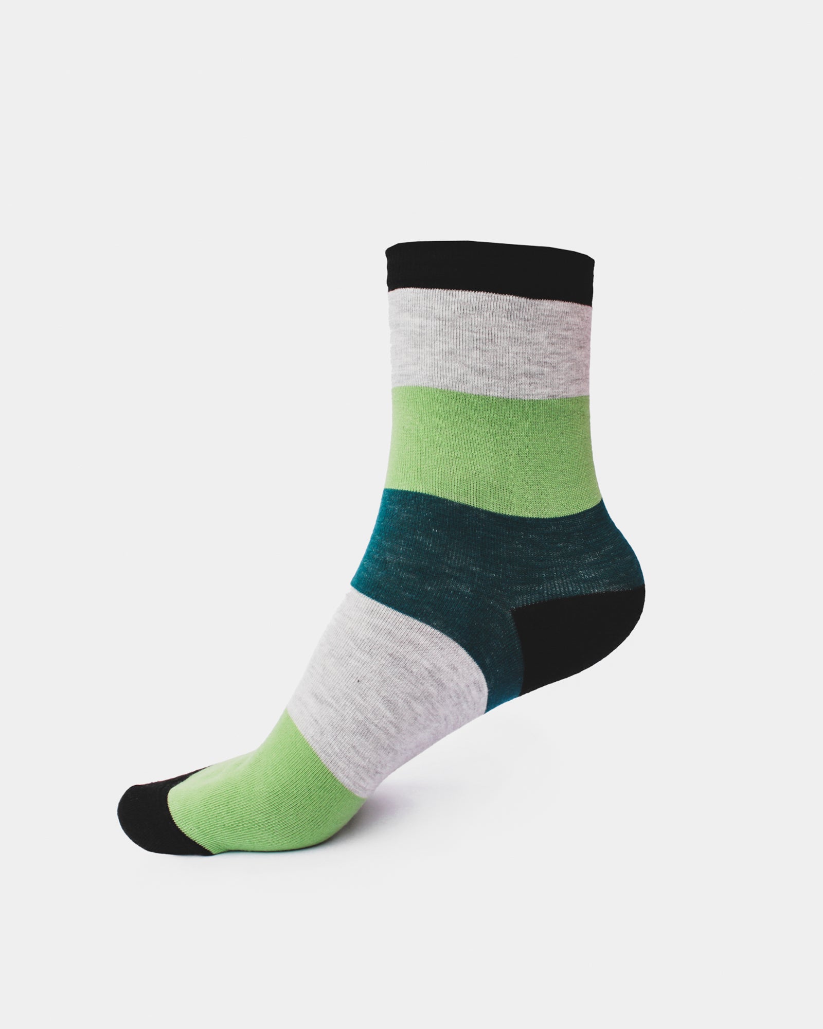 Men's Lime-Guac Breathable Cotton Socks - overdriveshoes