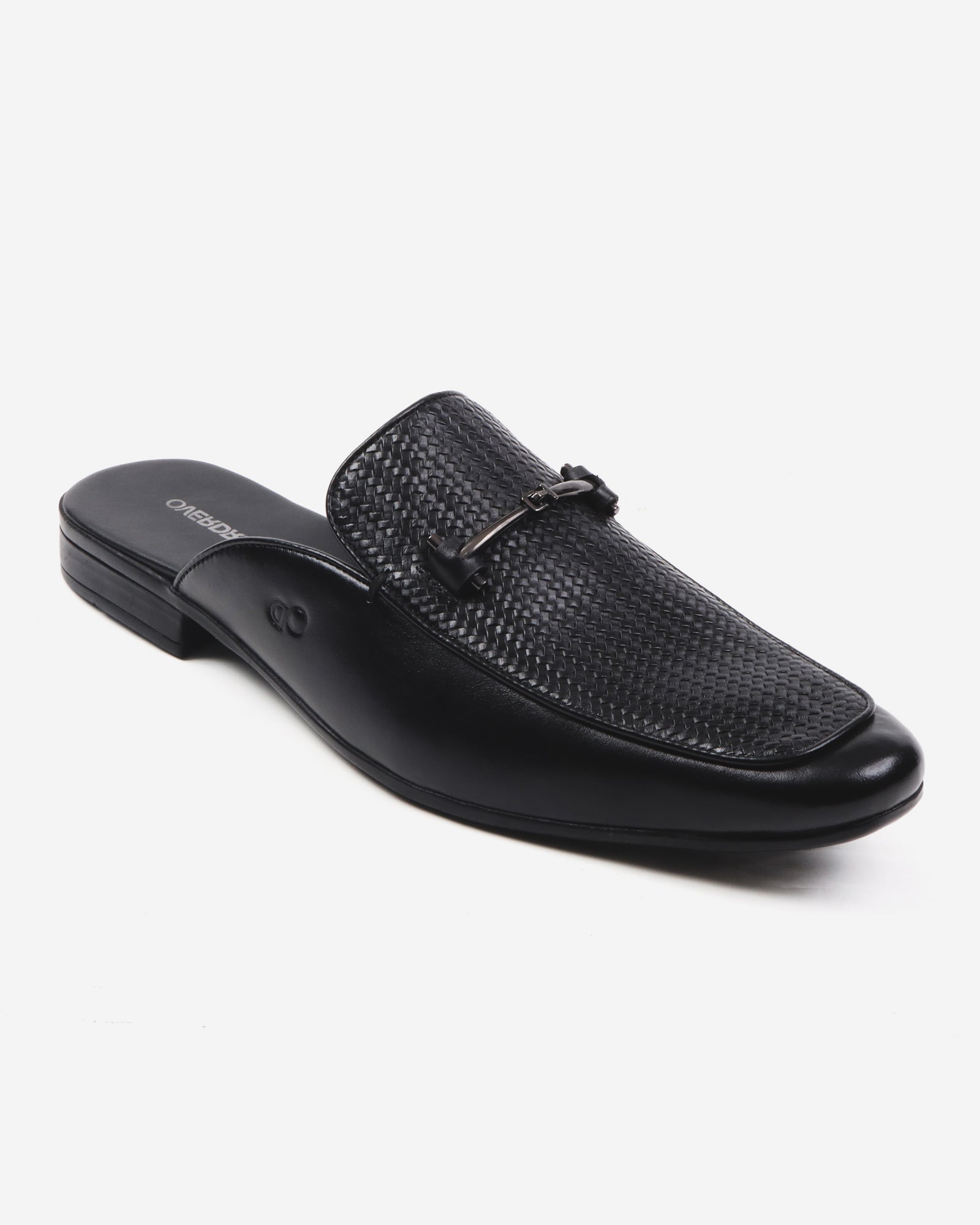 Latter-Day Black Plated Mules