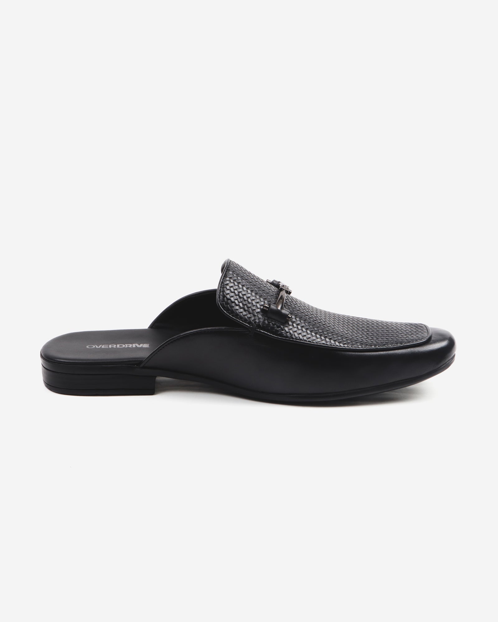 Latter-Day Black Plated Mules