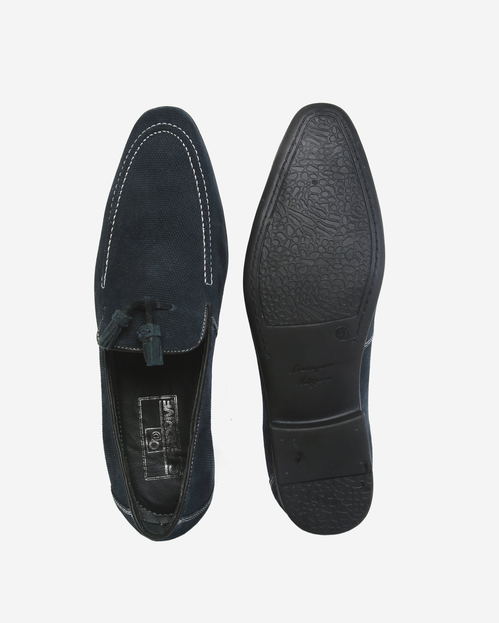 Denims Blue Loafer with Tassels
