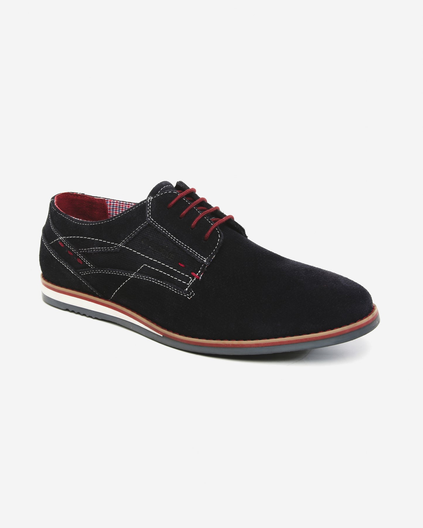 Avions Blue Casual Lace Up Shoe