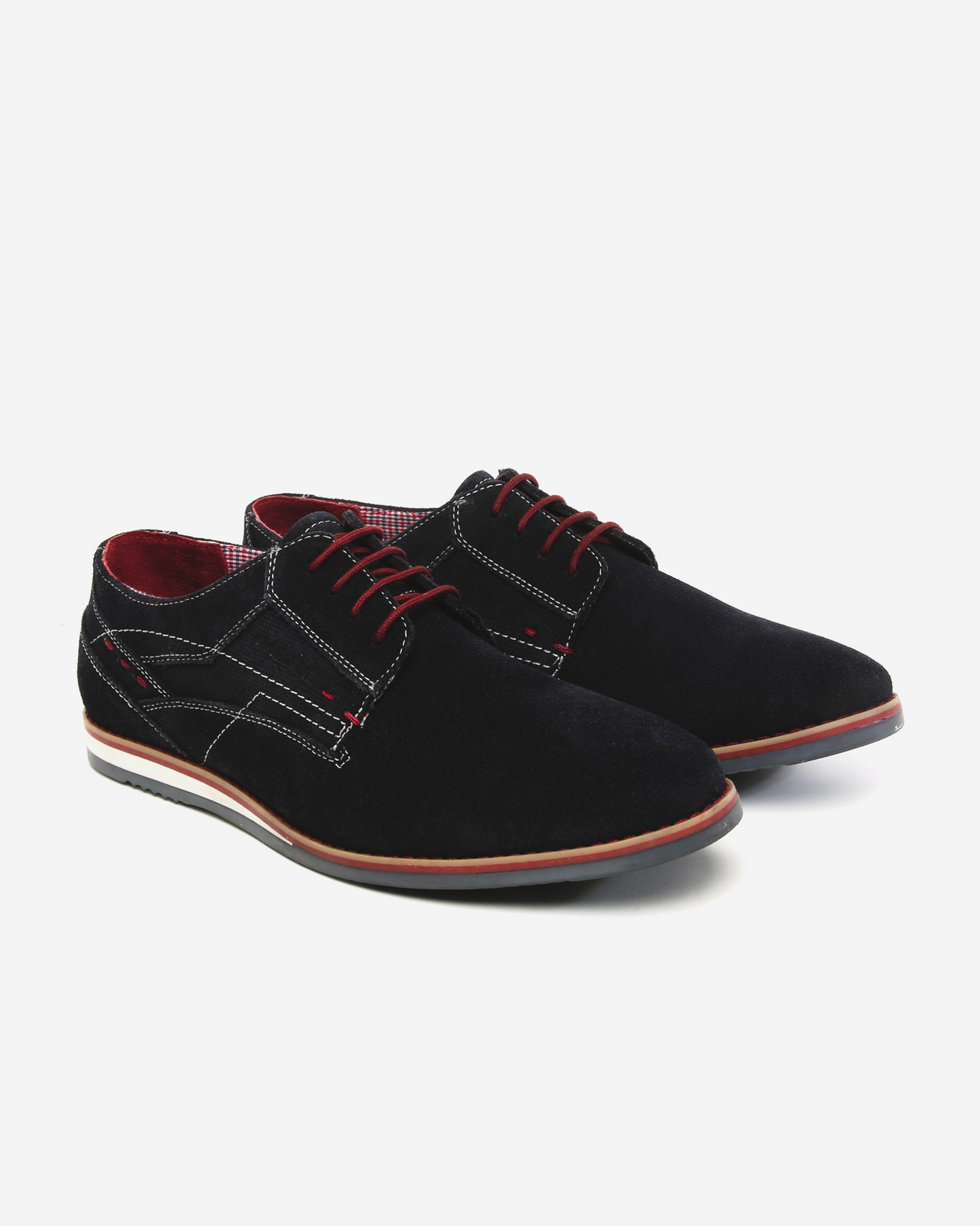 Avions Blue Casual Lace Up Shoe