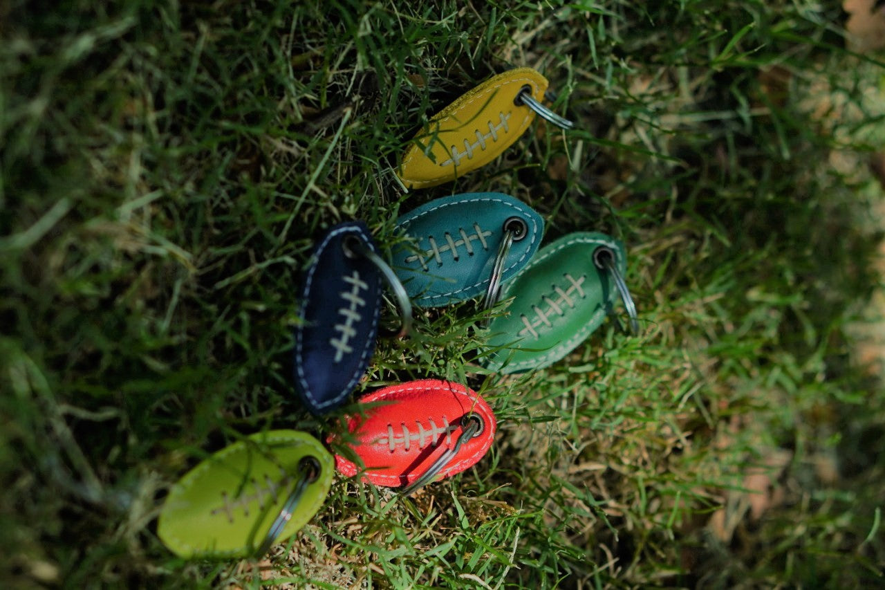 Rugby Style Leather Key Rings – overdriveshoes