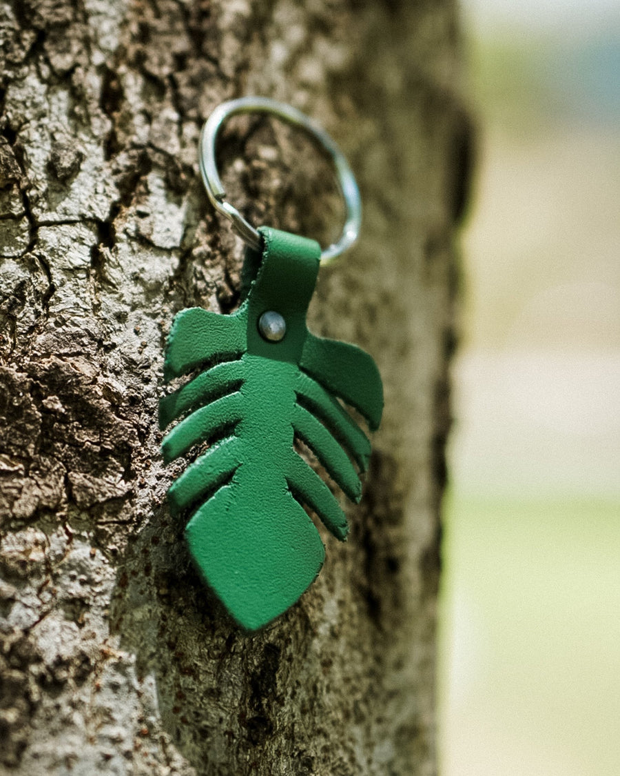 Aloha Leather Key Ring