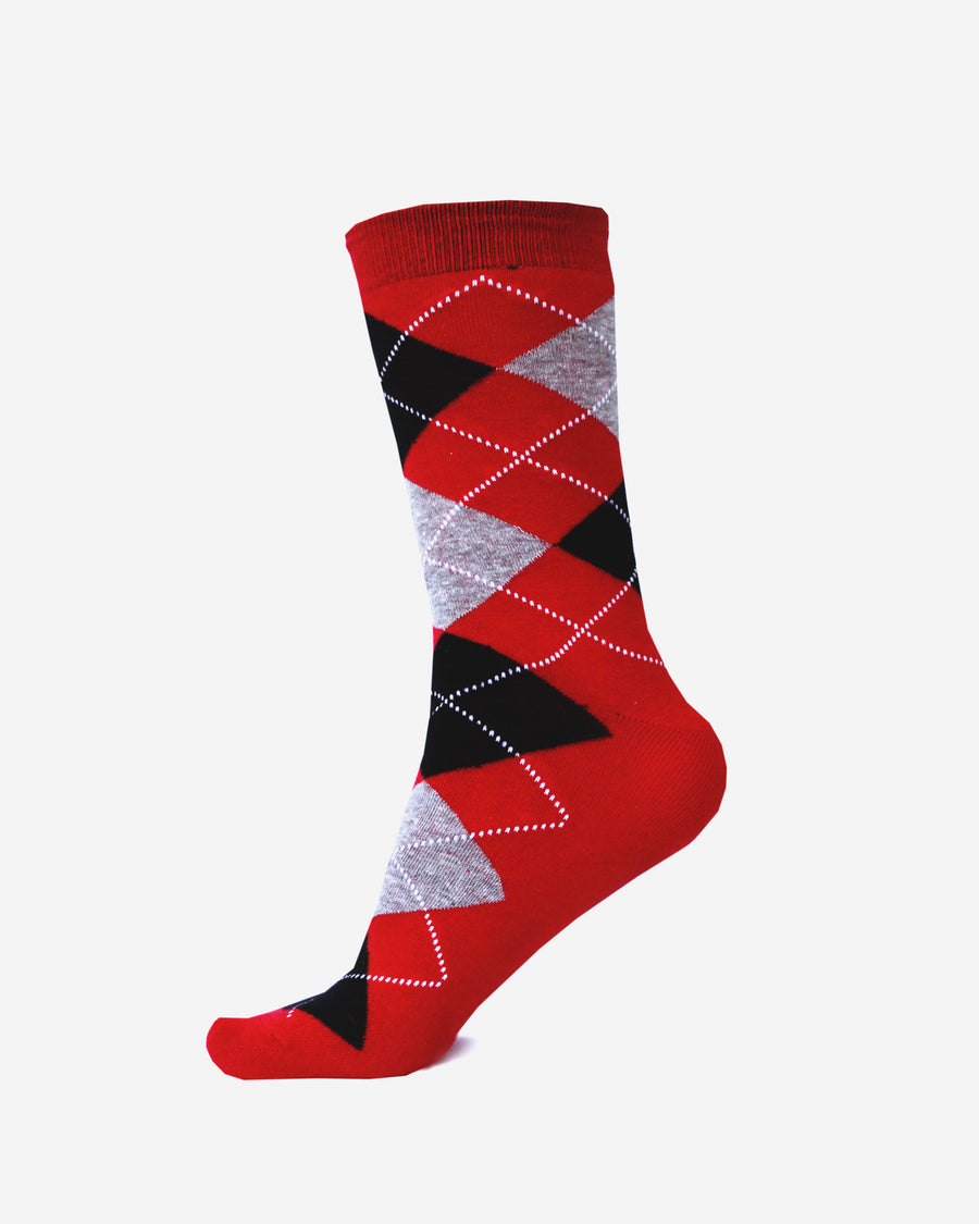 Men's Scarlet Human Kind Cotton Socks
